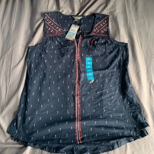 Patterned Tank top